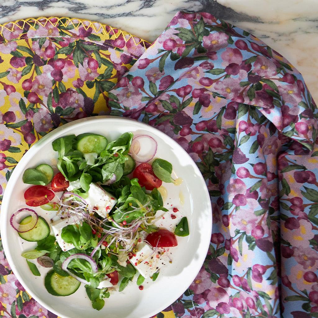 6 Napkins Romance is Dead Blue - Thumbnail 4