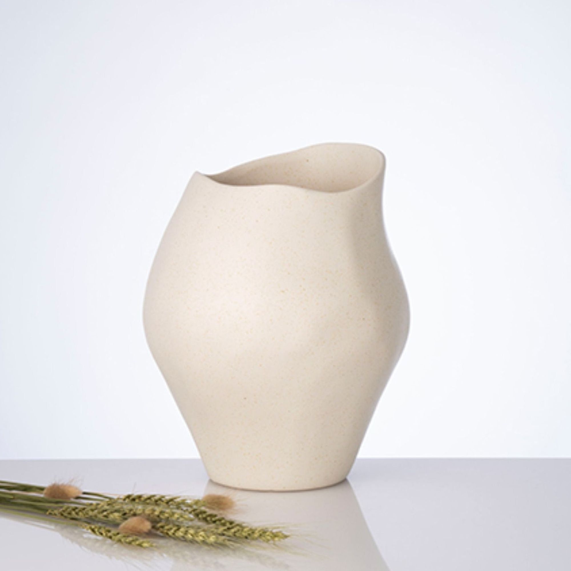 Mosco Cream Vase - Thumbnail 2