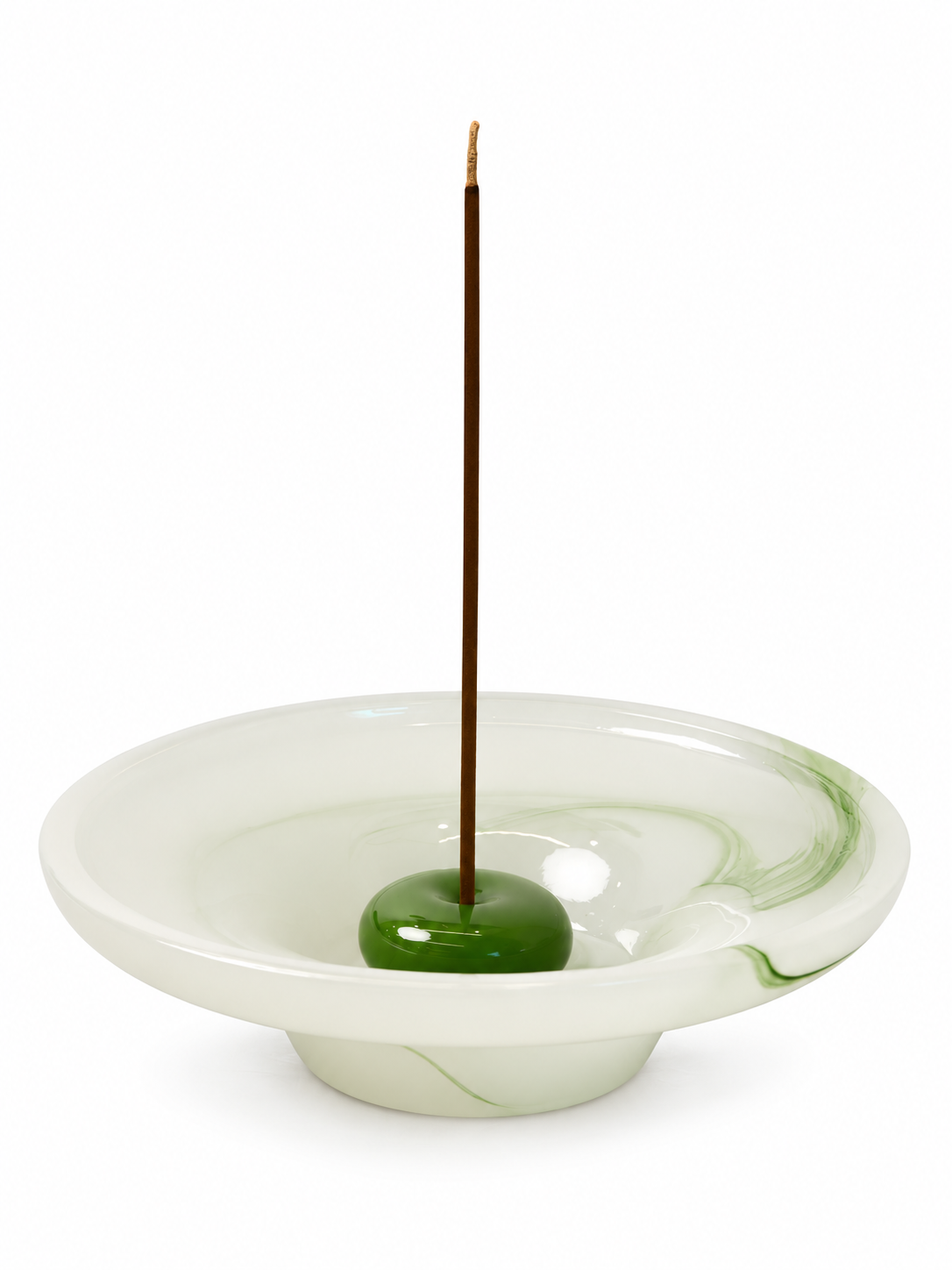 Still Pond Incense Stick Holder Burner with Ash Catcher
