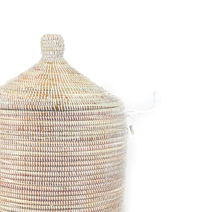 Mbare Dou Lid Storage Basket - Thumbnail 3