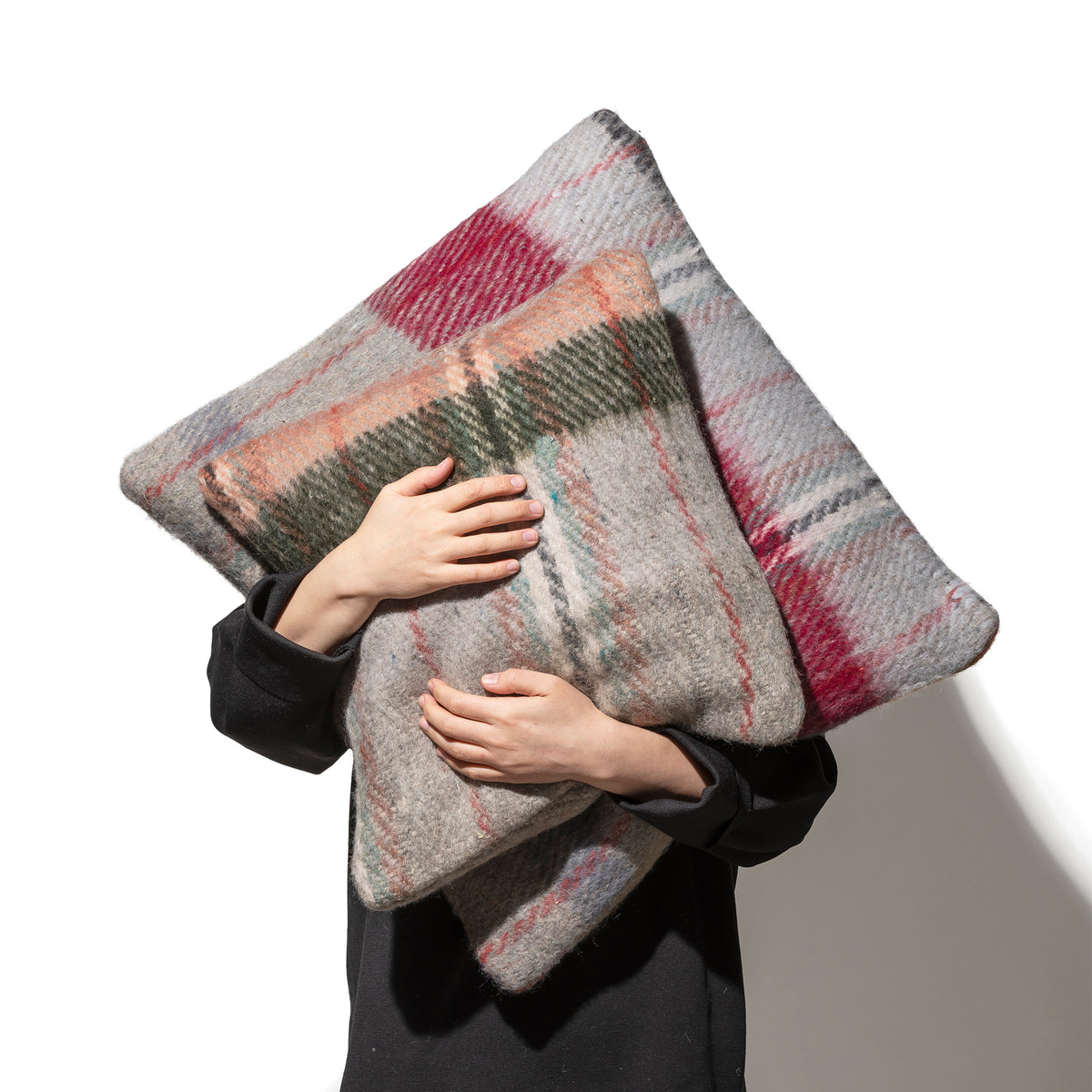 Recycled Wool Mix Cushion Cover 60 X 60 Assorted Color 7