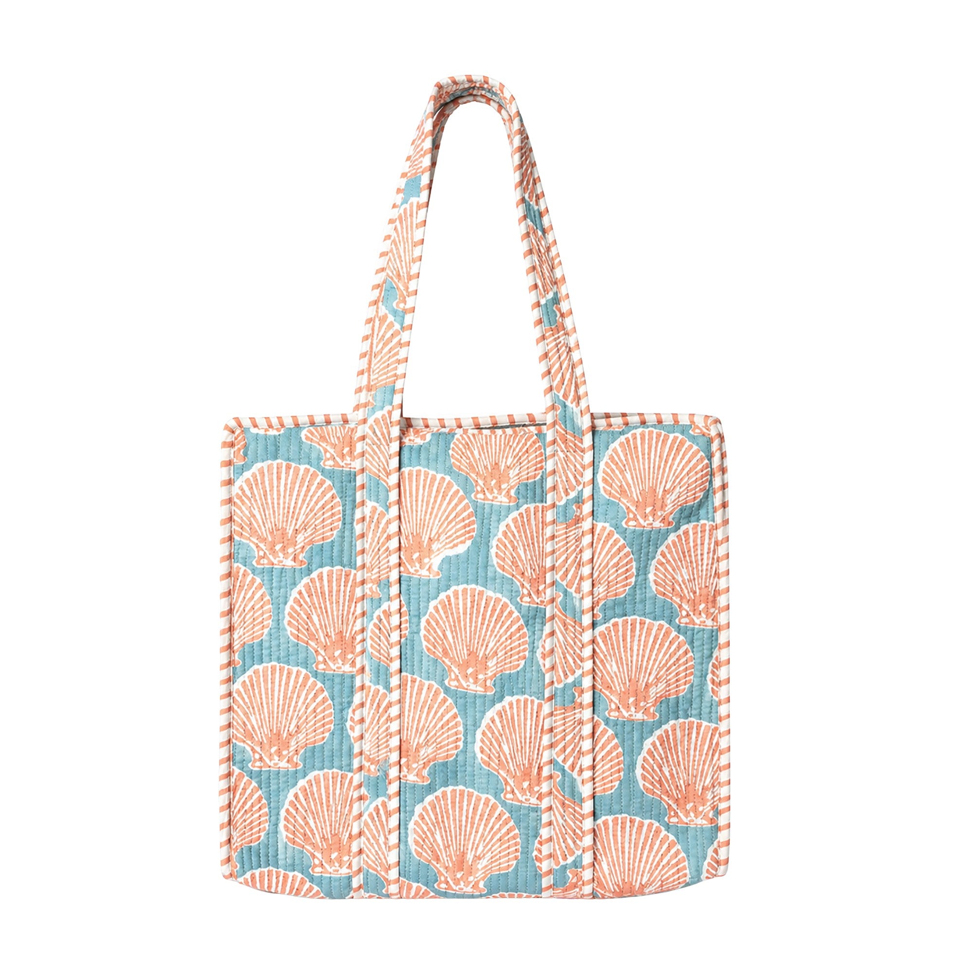 Peach Shells Tote Bag
