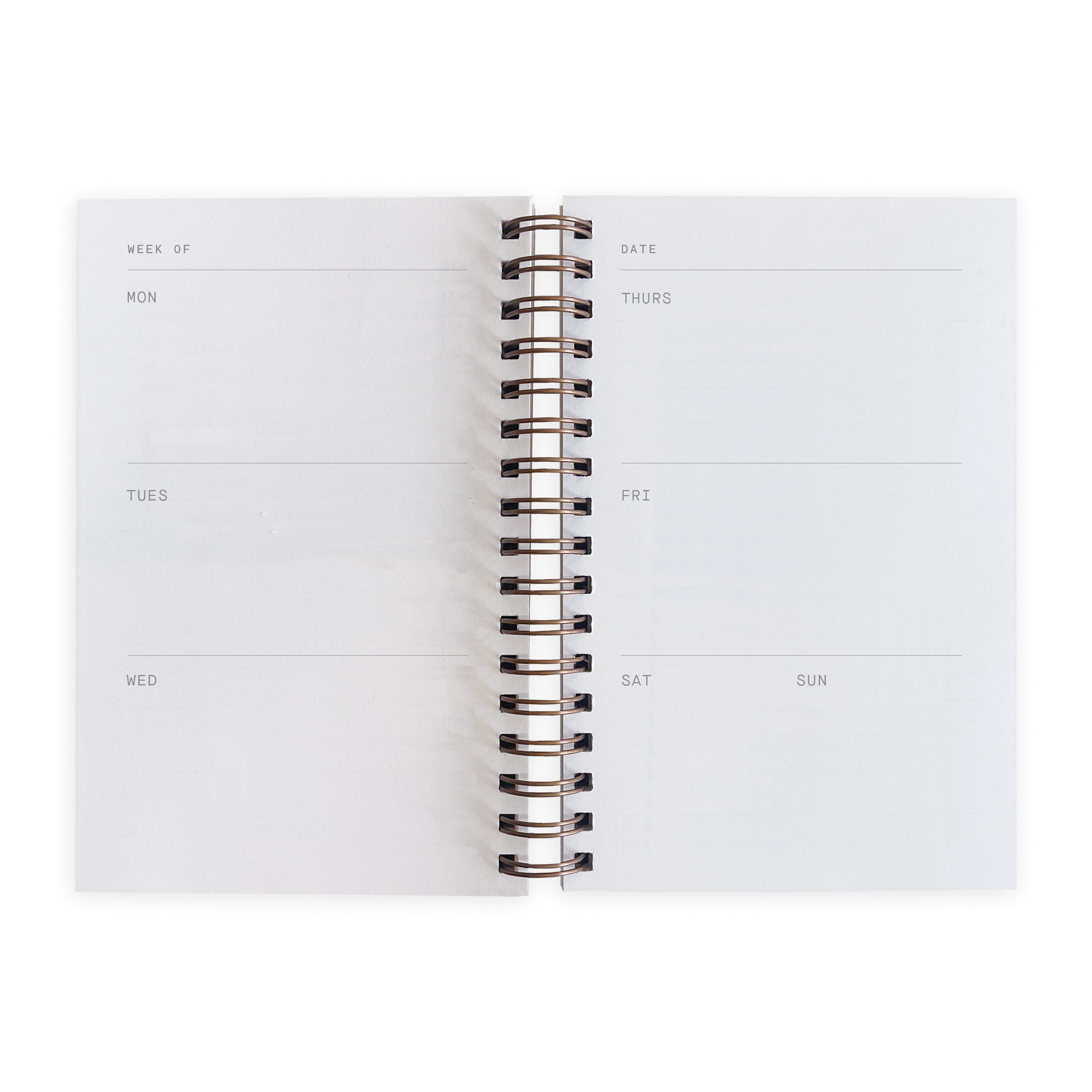 Palmita A6 Weekly Undated Planner Moglea