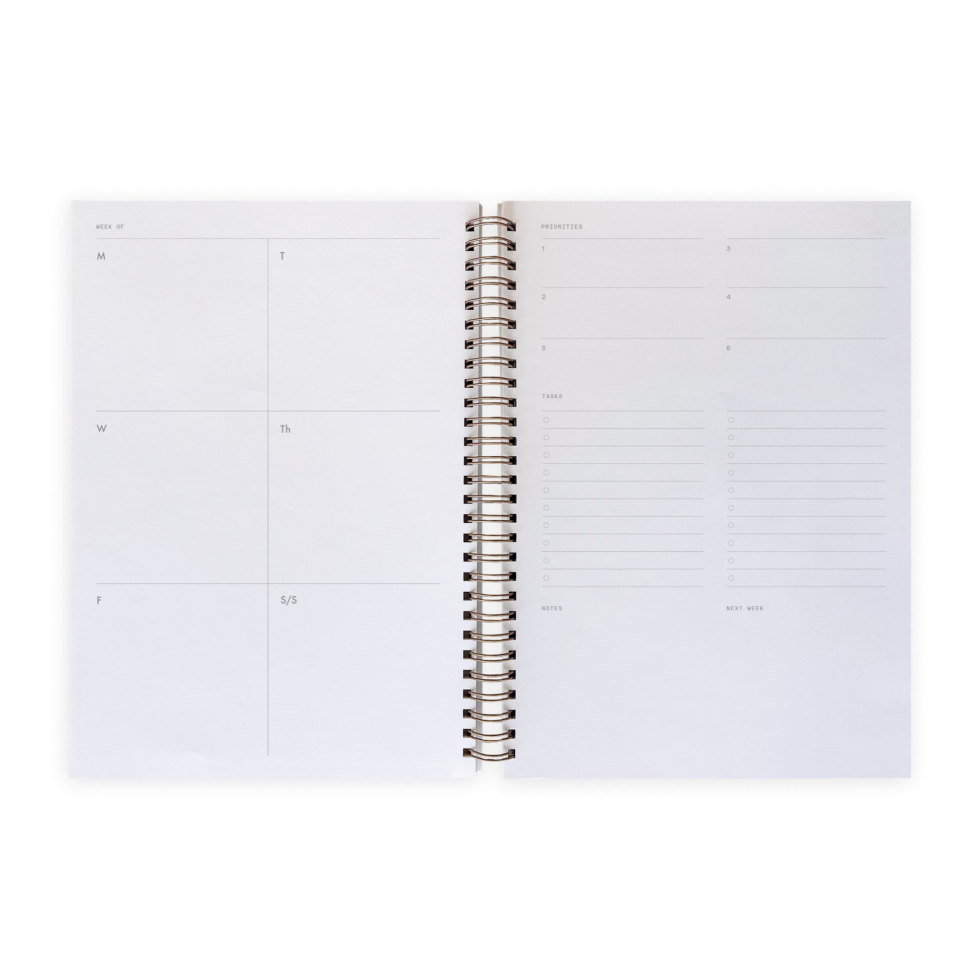 Dorian B5 Weekly Undated Planner Moglea