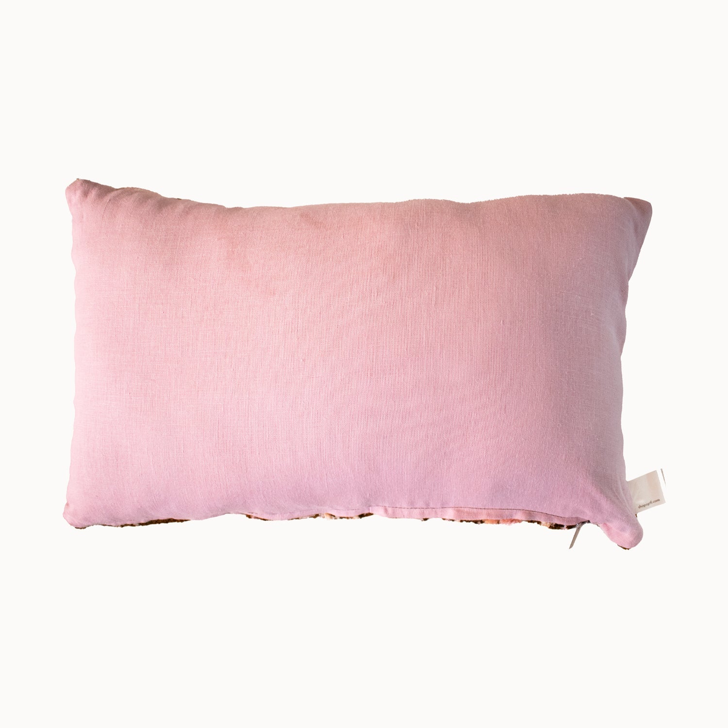 Upcycled Velvet & Linen Pillow