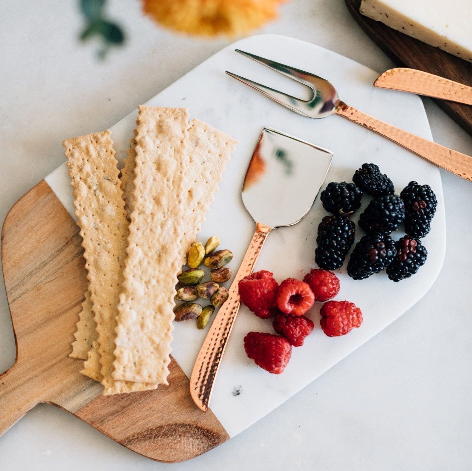 Hammered Handle Cheese Servers - Ten Thousand Villages