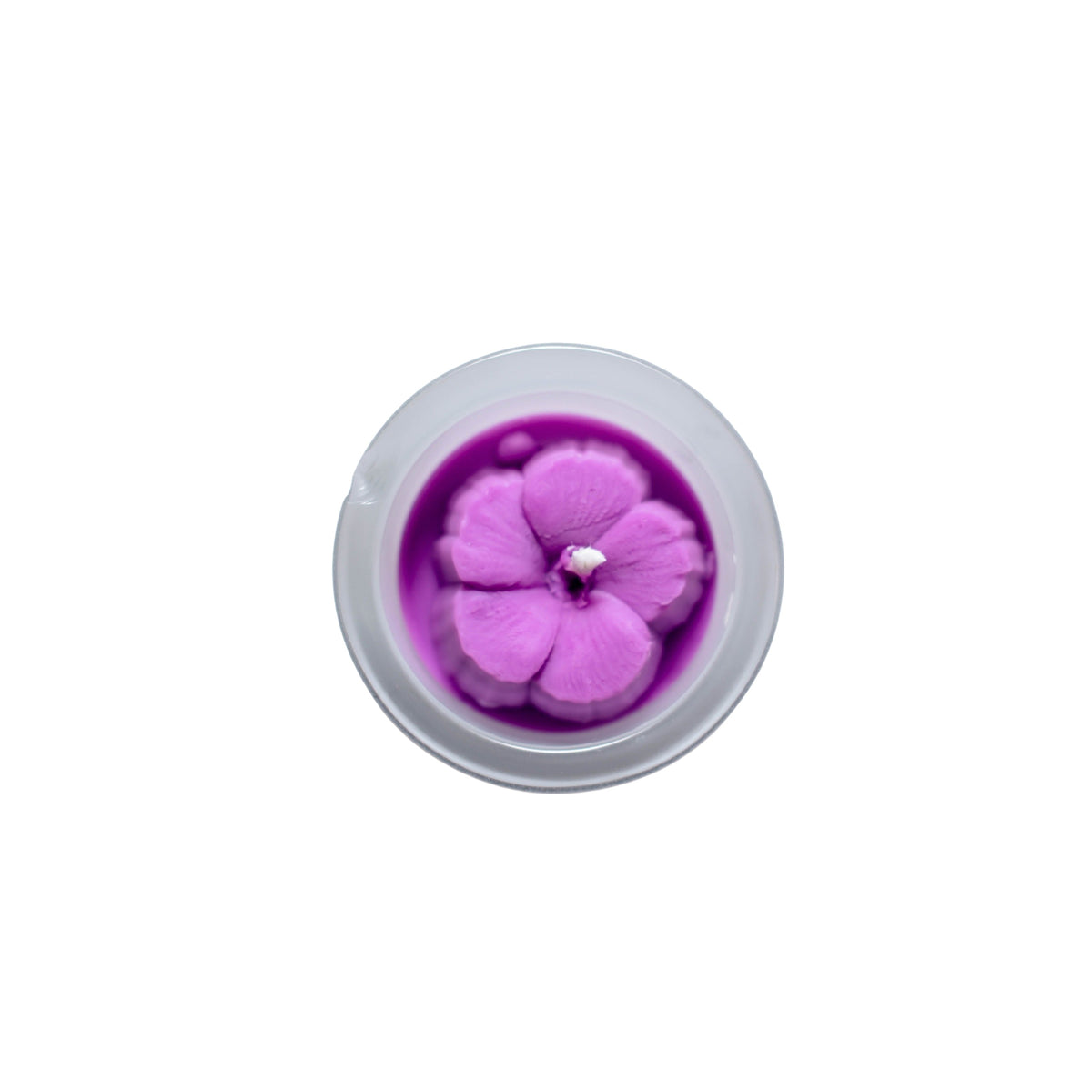 Hibiscus Flower Candle