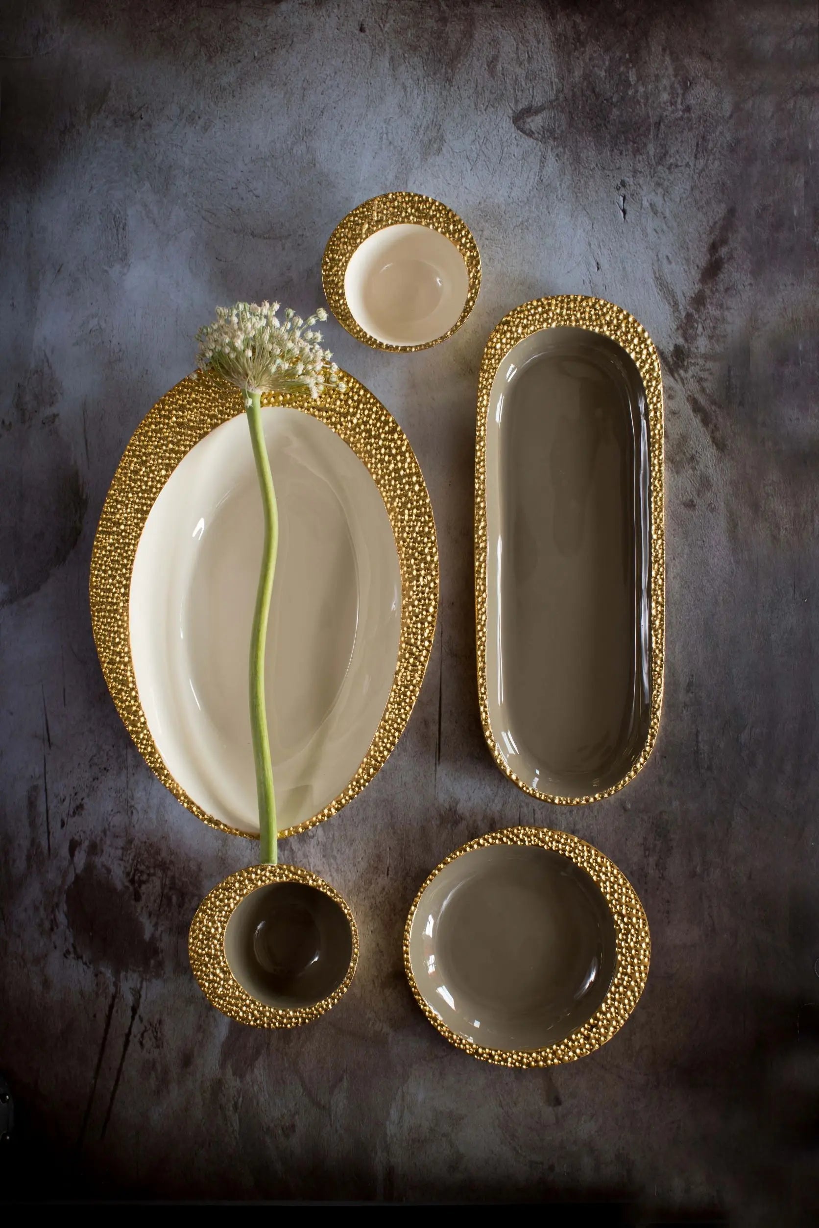 Cosmos Oval Deep Platters - Nima Oberoi Lunares 