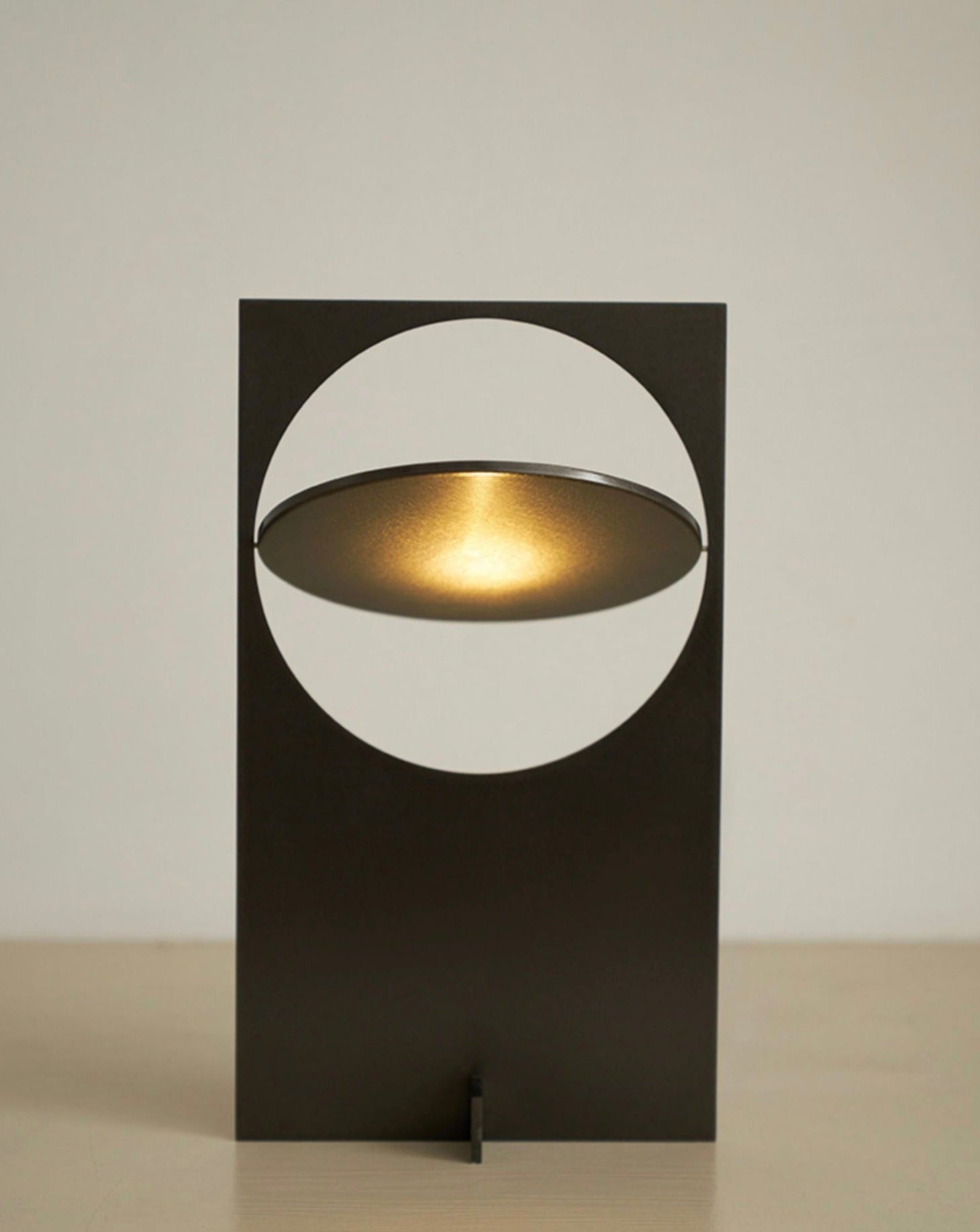 Sunset Table Lamp - Modern Metal Desk Lamp for Living Room & Bedroom - Night Lights & Ambient Lighting - Sunset Table Lamp - Black - Inspecial Home
