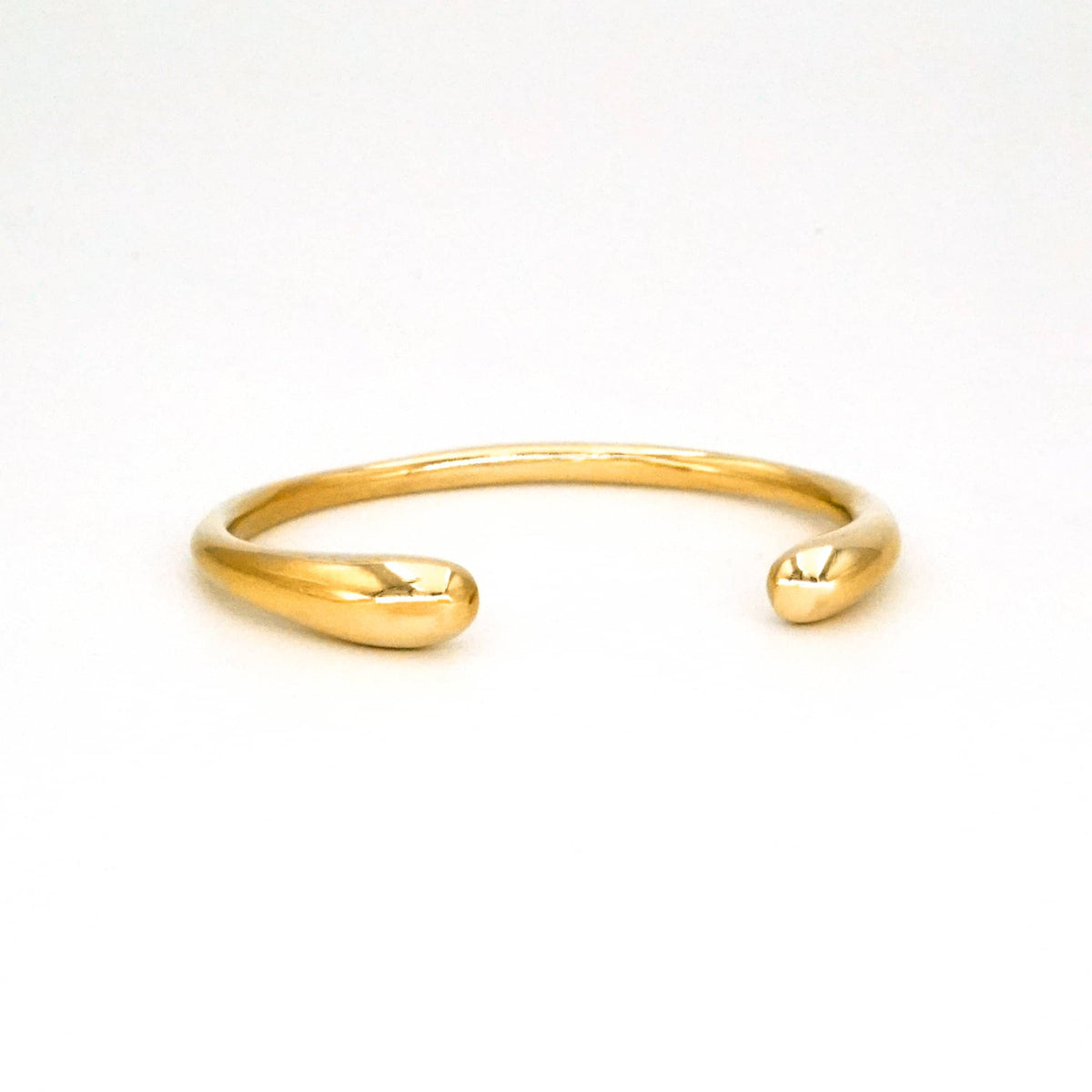 Teardrop Brass Cuff Bracelet | Asali Ecodunia