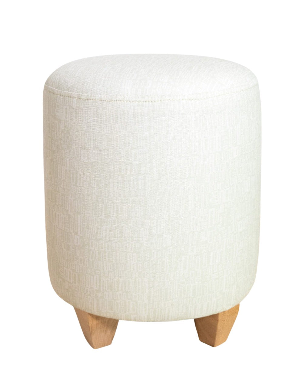 Leucadia in Eleuthera Small Round Ottoman - at300nelson