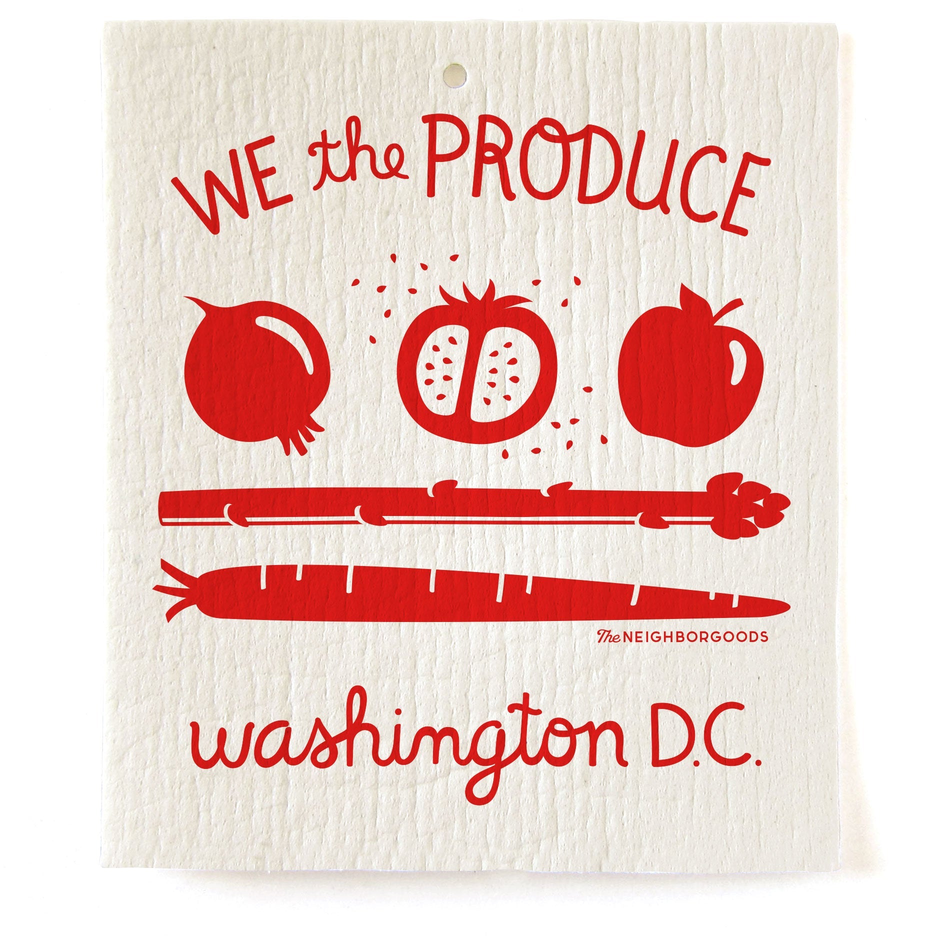 DC Flag Dish Towel + Sponge Cloth Gift Set - Thumbnail 2