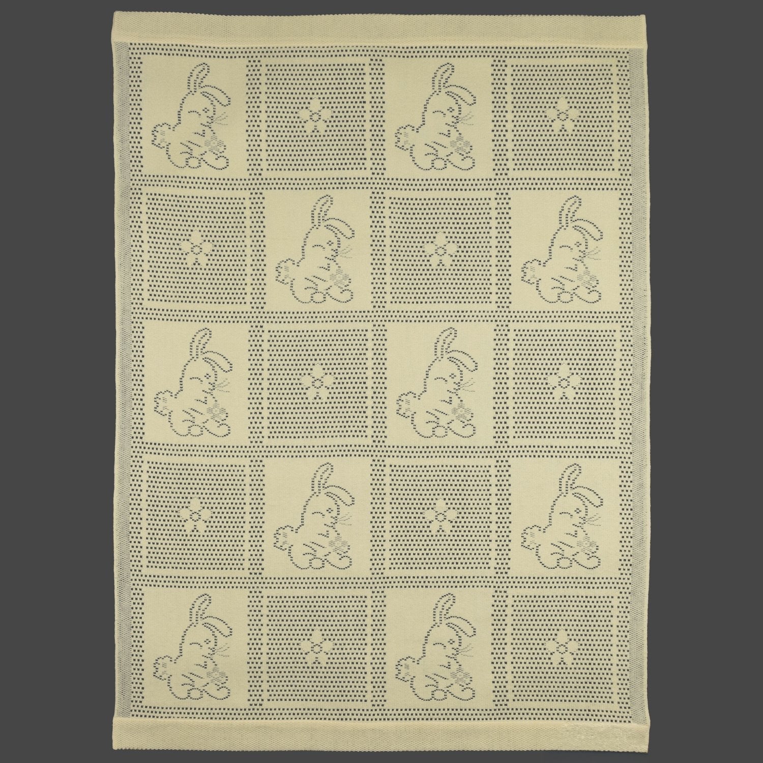 Southampton Home Lace Weave Bunny Baby Blanket ~ Yellow ~-Gifts-[bar code]-Prince of Scots