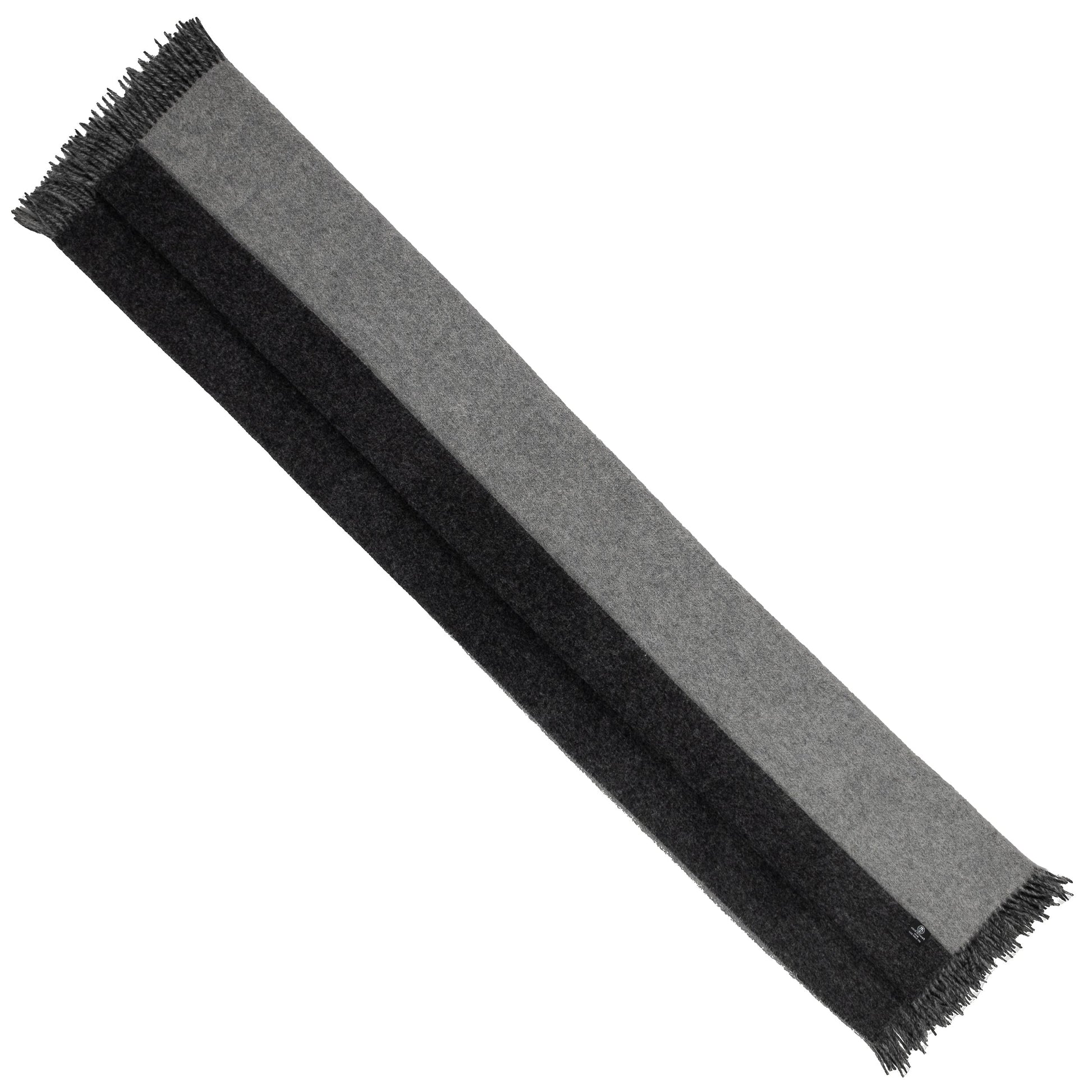 Highland Tweeds Reversible Double Cloth Throw (Silver/Grey) Available 4/25-Throws and Blankets-[bar code]-Prince of Scots