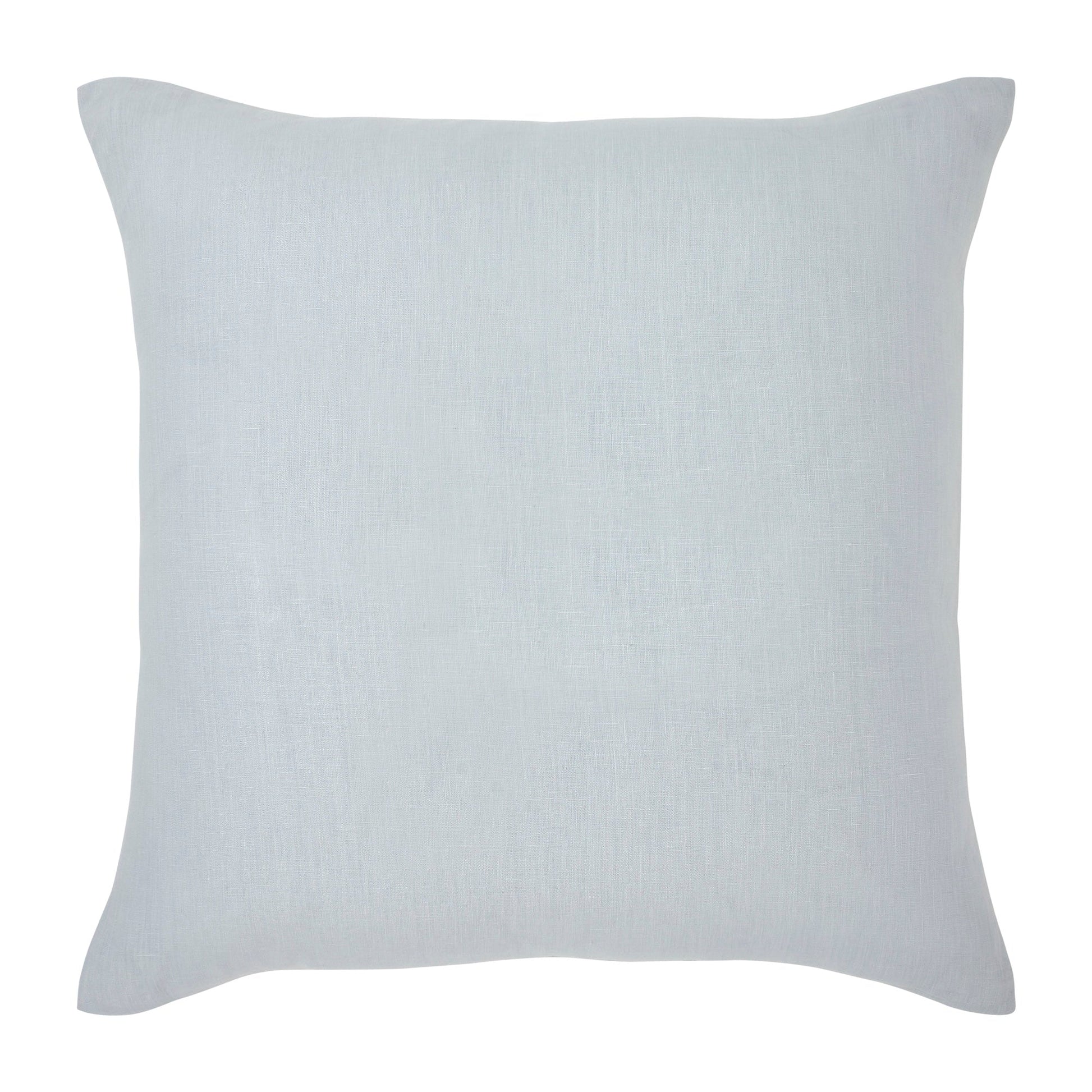 ES-042-2626_1|Crisp light blue linen duvet cover, breathable fabric offering elegant simplicity for a modern and comfortable bedroom.