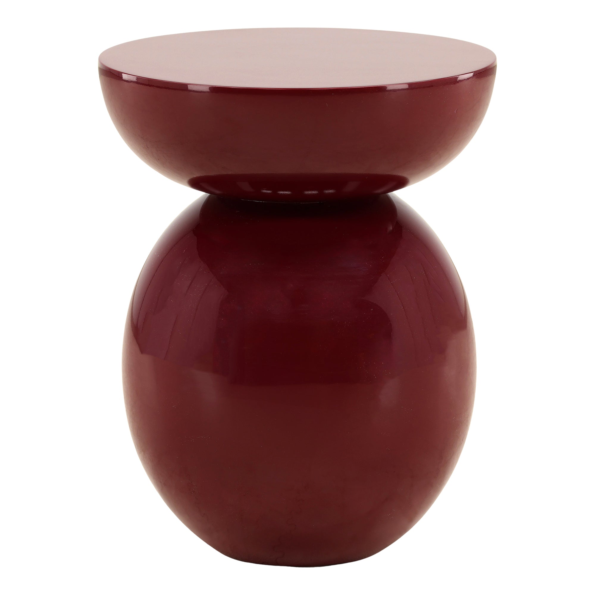 Desmond High-Gloss Side Table