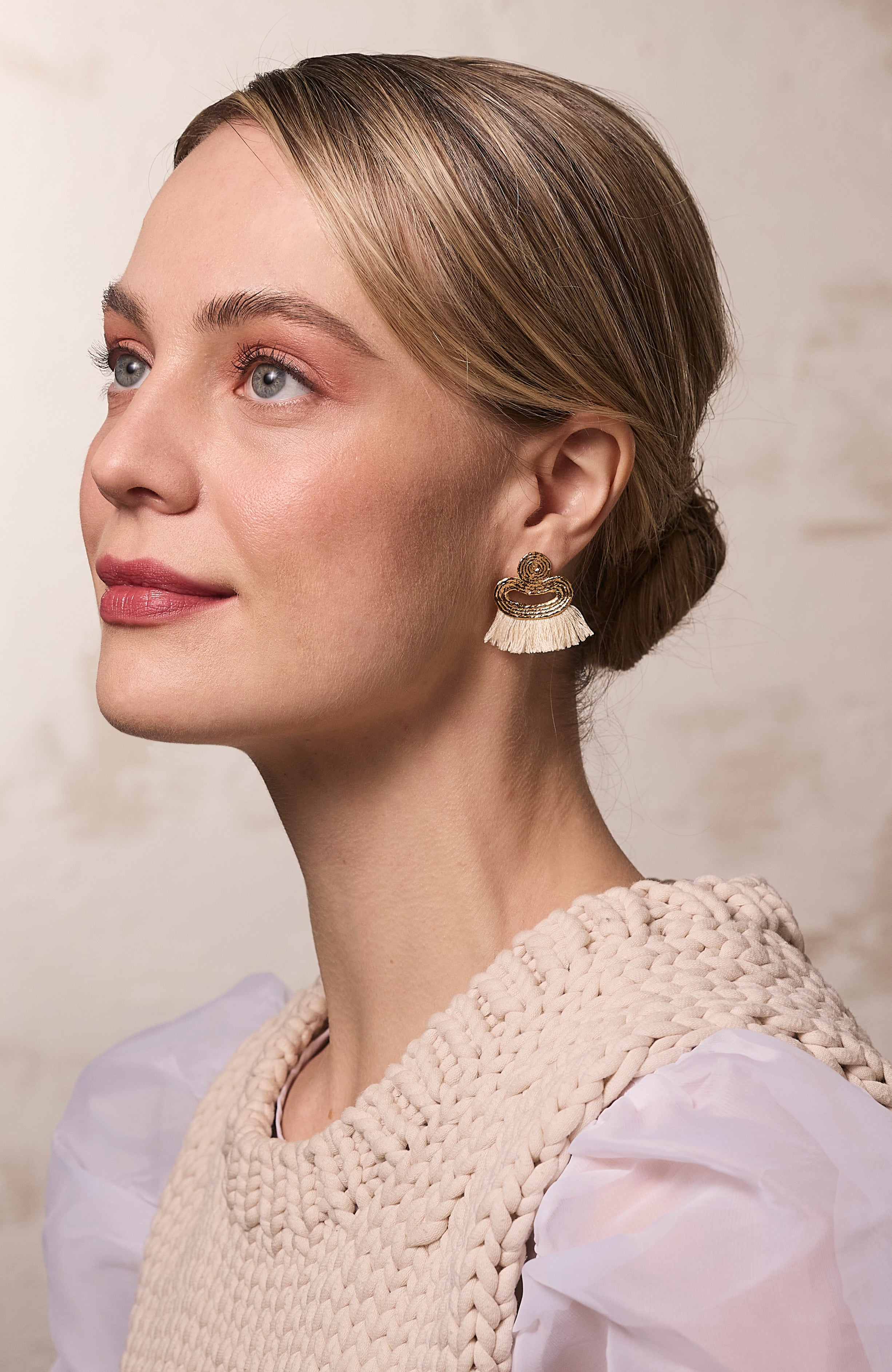 Sonia Tassel Earrings - 14K Gold Plate