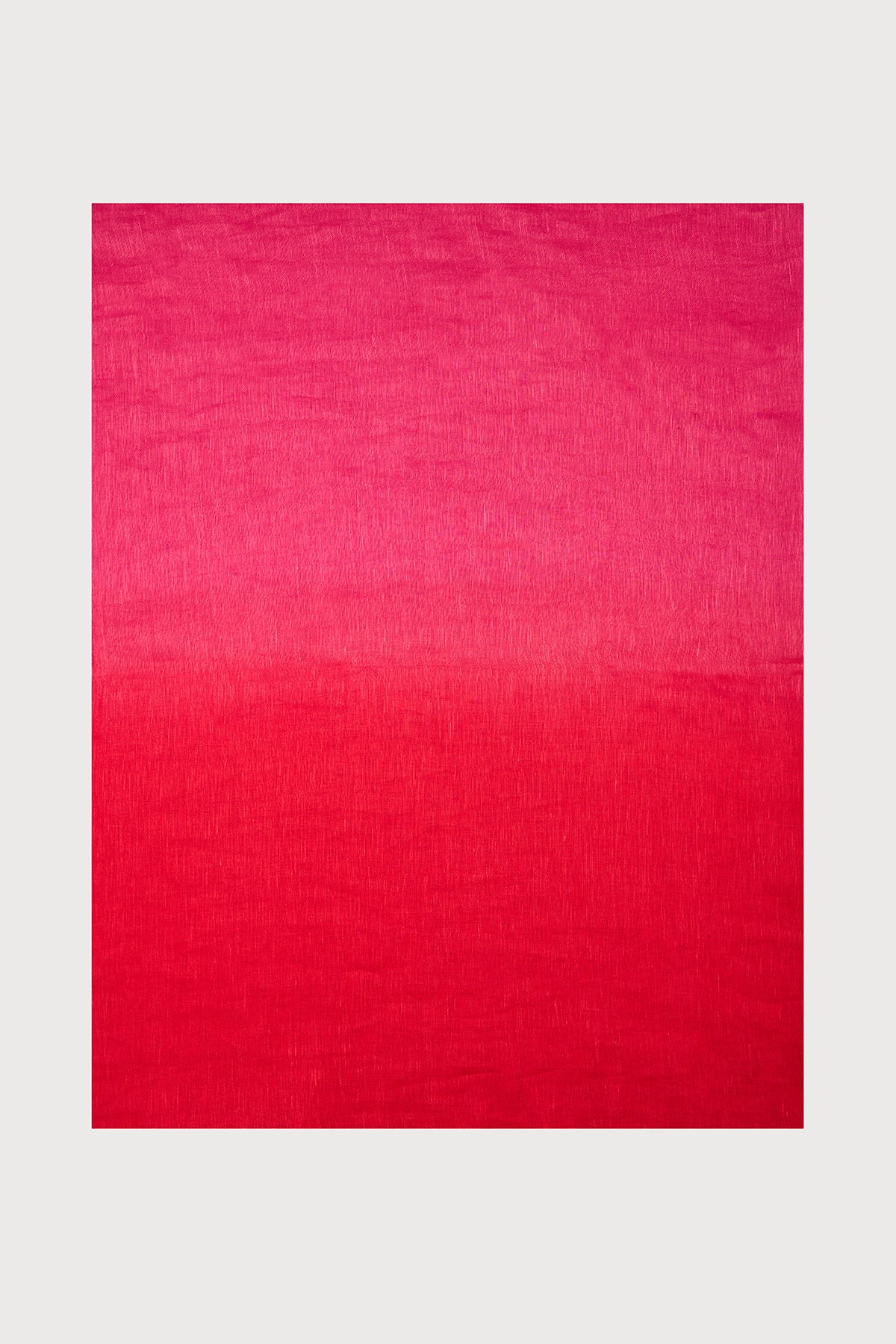 Linen Ombré Scarf - Coral Pink