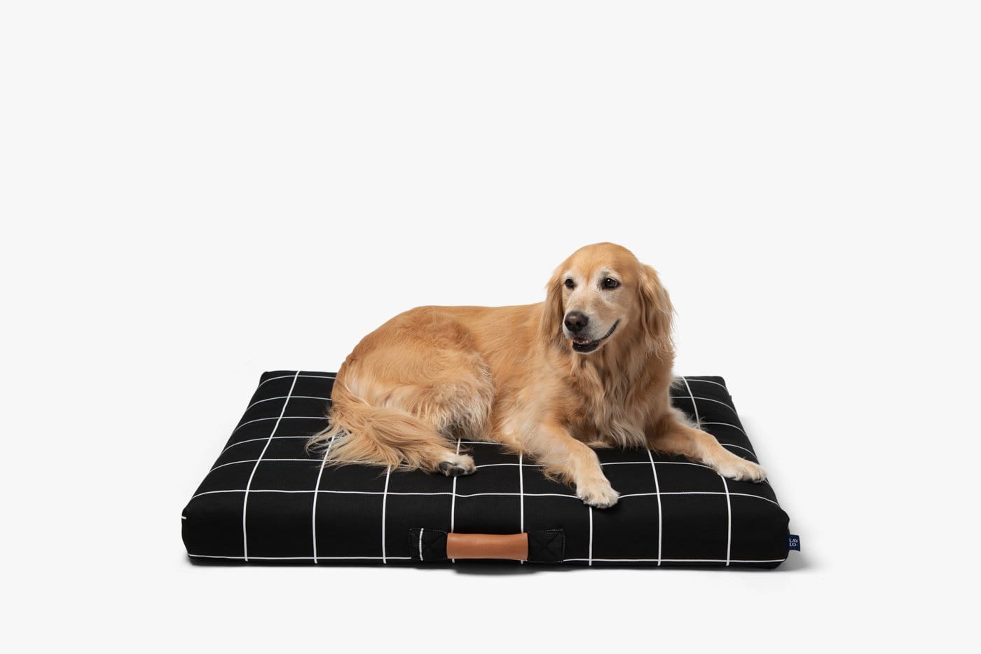 Laylo Pets Grid LAY LO Pets - Black Grid Dog Bed or Bed Cover Lay Lo Pets, black dog beds