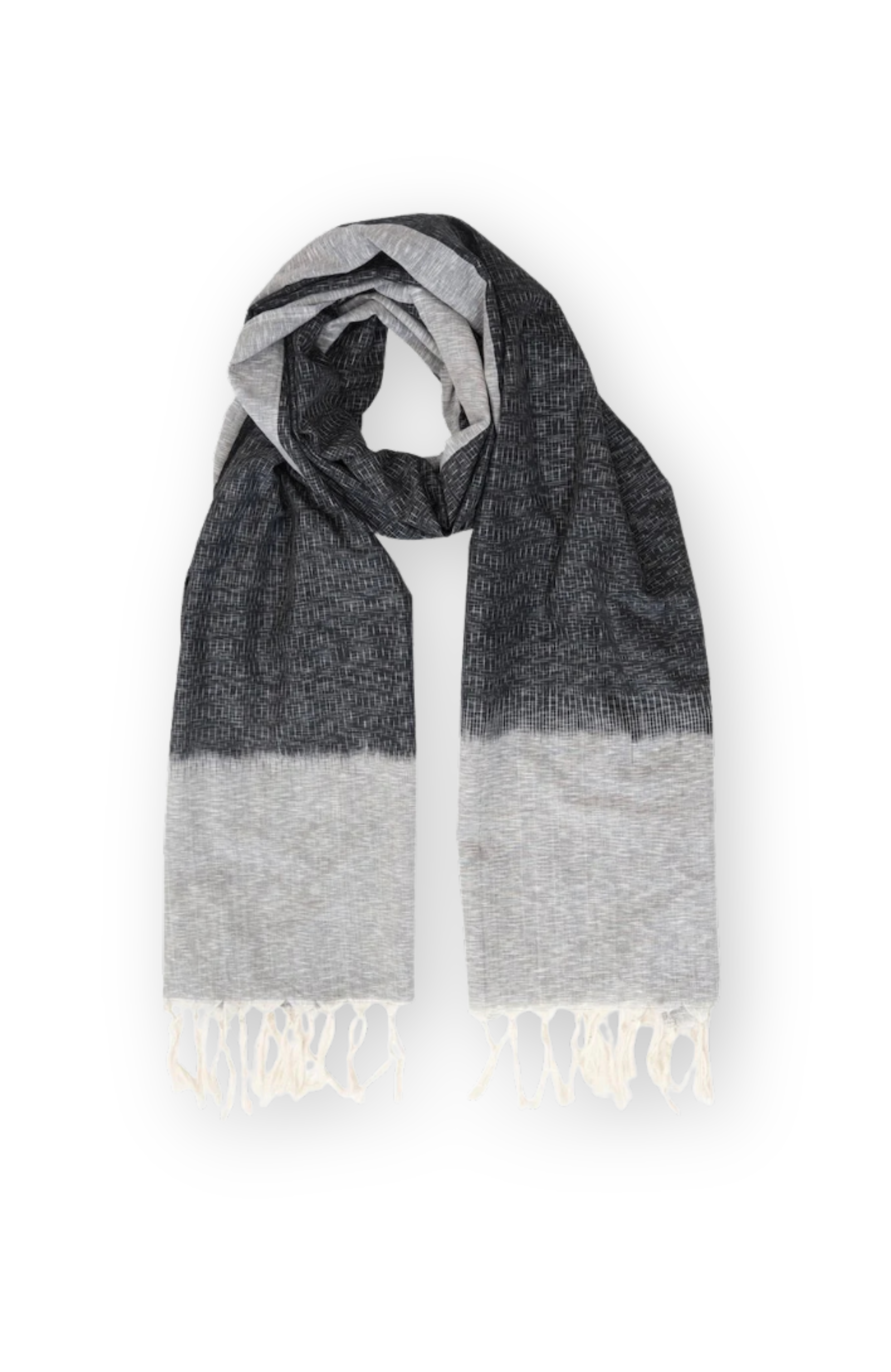 Black and Gray Timeless Scarf