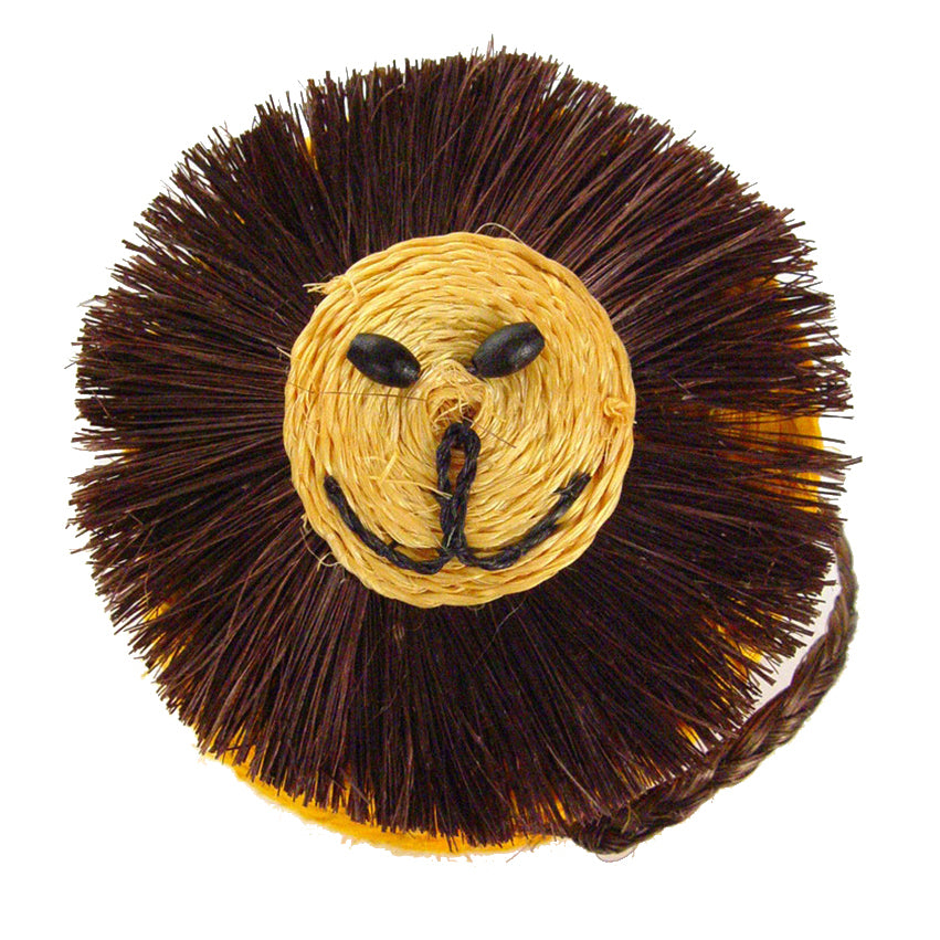 Mbare Lion Lidded Basket - Thumbnail 3