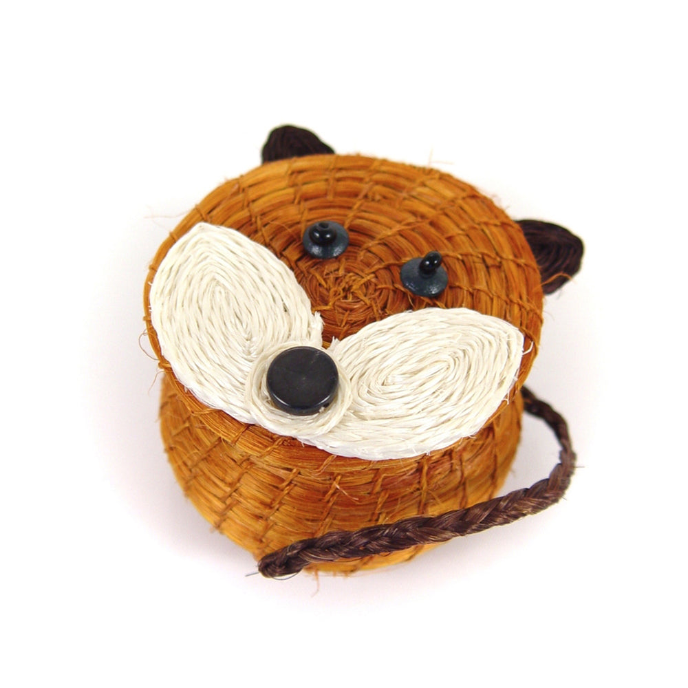 Mbare Fox Lidded Basket - Thumbnail 2